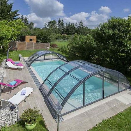 Au Coeur Du Bien Etre, Chambre D'Hotes Avec Piscine Chauffee Et Couverte, Spa, Sauna, Massages Monteaux Bagian luar foto
